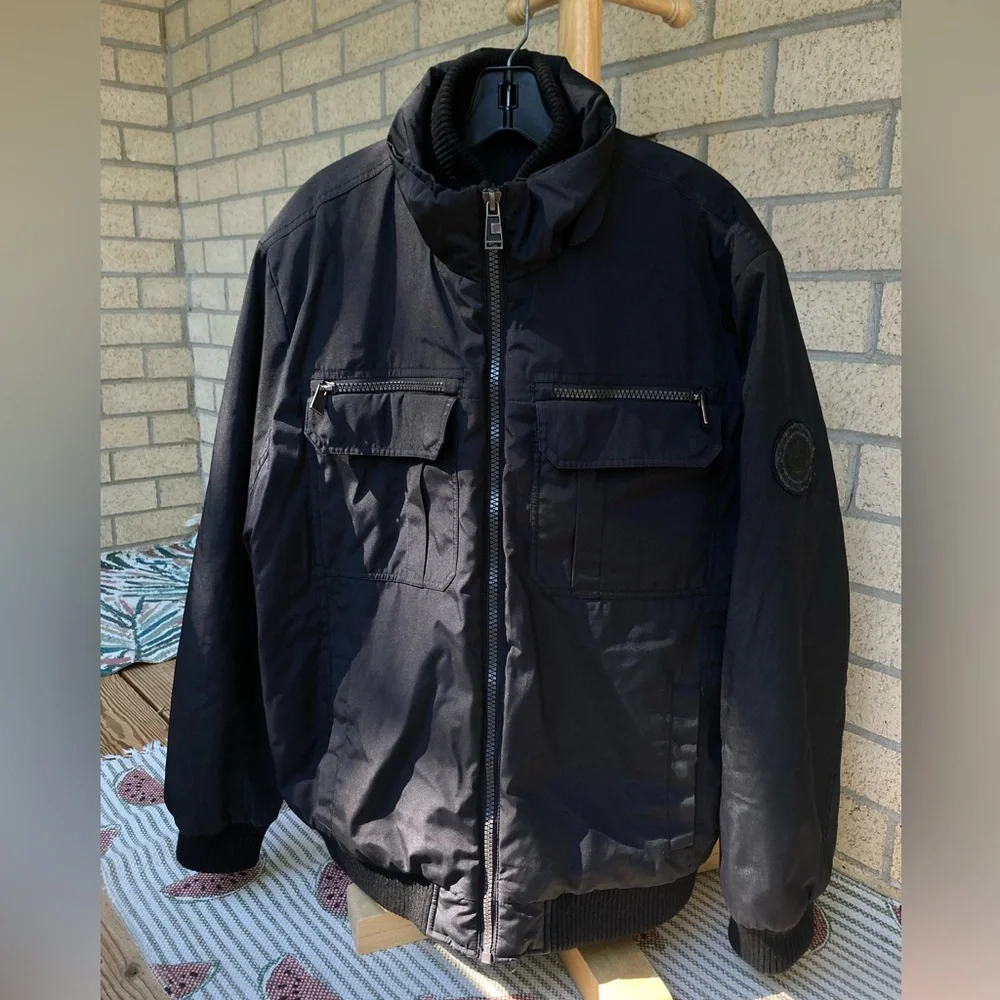 Calvin Klein Water Resistant Wind Protection Heavy Duty Utility Jacket Work Coat